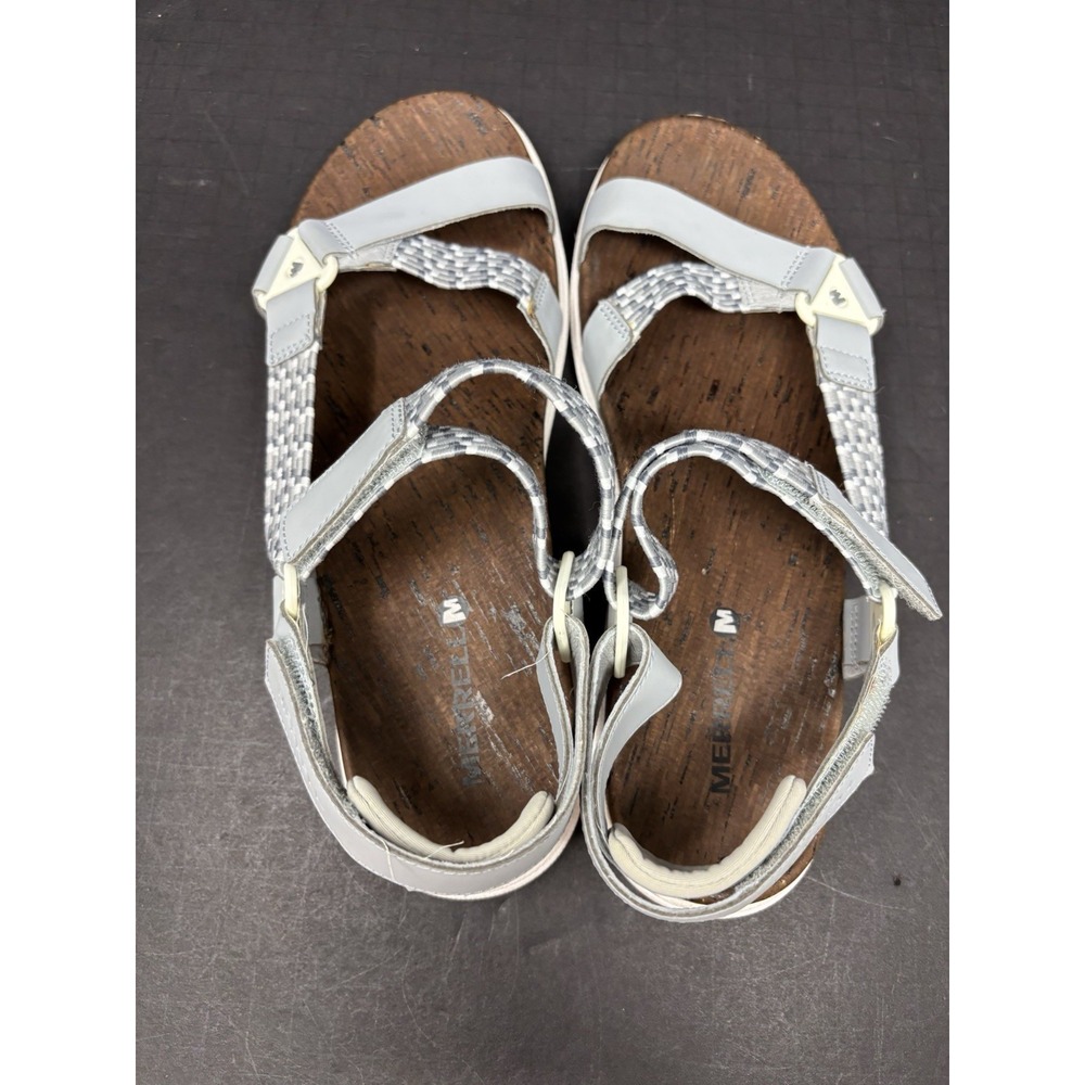 Merrell Womens Size 10 Around Town Sandals Sunvue Woven‎ High Rise Sports - Picture 8 of 10